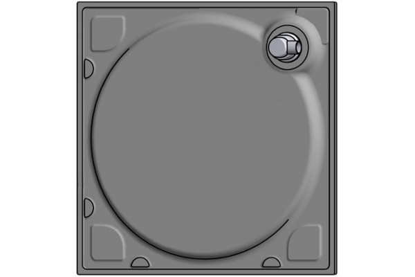 Поддон для душа GuteWetter Deluxe 100x100x2 Q белый квадратный, низкий