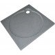 Поддон для душа GuteWetter Deluxe 100x100x4 Q серый квадратный, низкий