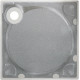 Поддон для душа GuteWetter Deluxe 100x100x2 Q серый квадратный, низкий