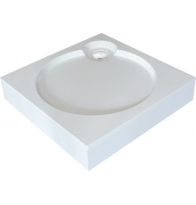 Поддон для душа GuteWetter Deluxe 100x100x16 Q белый квадратный, средний