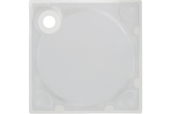 Поддон для душа GuteWetter Deluxe 80x80x2 Q белый квадратный, низкий
