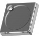 Поддон для душа GuteWetter Deluxe 80x80x16 Q белый квадратный, средний