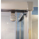 Душевой уголок GuteWetter Slide Rectan GK-863A левая 120x80 см стекло бесцветное, профиль хром, прямоугольный, двери раздвижные