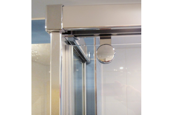 Душевой уголок GuteWetter Slide Rectan GK-863A правая 120x80 см стекло бесцветное, профиль хром, прямоугольный, двери раздвижные