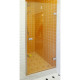 Душевая дверь в нишу GuteWetter Trend Door GK-861 правая 60 см стекло бесцветное Two, фурнитура хром, распашная