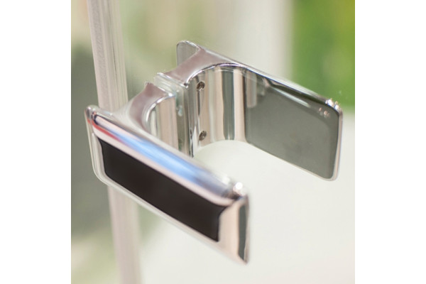 Душевая дверь в нишу GuteWetter Trend Door GK-861 правая 70 см стекло бесцветное Two, фурнитура хром, распашная