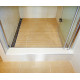 Душевая дверь в нишу GuteWetter Lux Door GK-102A правая 85 см стекло бесцветное, профиль хром, складная