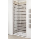 Душевая дверь в нишу GuteWetter Trend Door GK-862BP правая 100 см стекло бесцветное Two, профиль хром, распашная