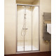Душевая дверь в нишу GuteWetter Practic Door GK-403A правая 116-120 см стекло бесцветное, профиль матовый хром, раздвижная