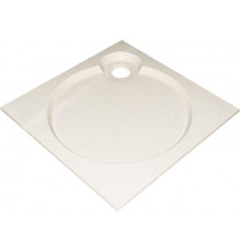 Поддон для душа GuteWetter Deluxe 100x100x2 Q бежевый квадратный, низкий