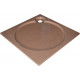 Поддон для душа GuteWetter Deluxe 100x100x2 Q терракот квадратный, низкий