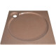 Поддон для душа GuteWetter Deluxe 100x100x2 Q терракот квадратный, низкий