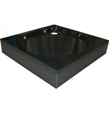 Поддон для душа GuteWetter Deluxe 90x90x16 Q черный квадратный, средний