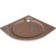 Поддон для душа GuteWetter Deluxe 90x90x2 R терракот четверть круга, низкий