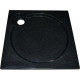 Поддон для душа GuteWetter Deluxe 90x90x2 Q черный квадратный, низкий