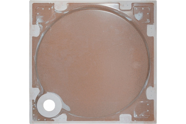 Поддон для душа GuteWetter Deluxe 90x90x4 Q терракот квадратный, низкий