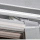 Шторка на ванну GuteWetter Practic Part GV-413A правая 193x85 см стекло бесцветное, профиль матовый хром, раздвижная