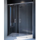 Душевая дверь в нишу GuteWetter Slide Door GK-864 150 см стекло бесцветное, профиль хром, раздвижная