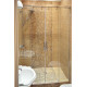 Душевая дверь в нишу GuteWetter Slide Door GK-864 120 см стекло бесцветное, профиль хром, раздвижная