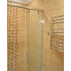 Душевая дверь в нишу GuteWetter Slide Door GK-864 140 см стекло бесцветное, профиль хром, раздвижная