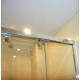 Душевая дверь в нишу GuteWetter Slide Door GK-864 140 см стекло бесцветное, профиль хром, раздвижная