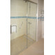 Душевая дверь в нишу GuteWetter Slide Door GK-862 правая 105 см стекло бесцветное, профиль хром, раздвижная