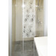 Душевая дверь в нишу GuteWetter Practic Door GK-403 108-112 см стекло бесцветное, профиль матовый хром, раздвижная