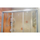 Душевая дверь в нишу GuteWetter Practic Door GK-403A правая 88-92 см стекло бесцветное, профиль матовый хром, раздвижная