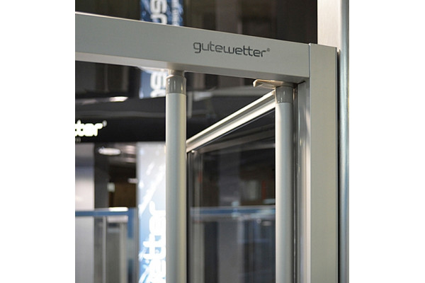Душевой уголок GuteWetter Practic Rectan GK-404 правая 120x80 см стекло бесцветное, профиль матовый хром, прямоугольный, двери складные