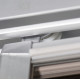 Душевой уголок GuteWetter Practic Rectan GK-403 правая 135x75 см стекло бесцветное, профиль матовый хром, прямоугольный, двери раздвижные