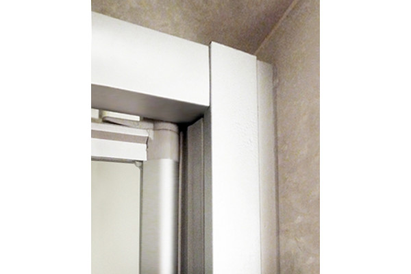 Душевой уголок GuteWetter Practic Rectan GK-401 правая 85x75 см стекло бесцветное, профиль матовый хром, прямоугольный, двери распашные