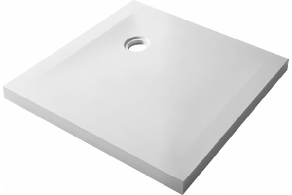 Поддон для душа GuteWetter Lux Practic Q-Mat 100x100x5 квадратный, низкий