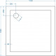 Поддон для душа GuteWetter Lux Practic Q-Mat 100x100x5 квадратный, низкий