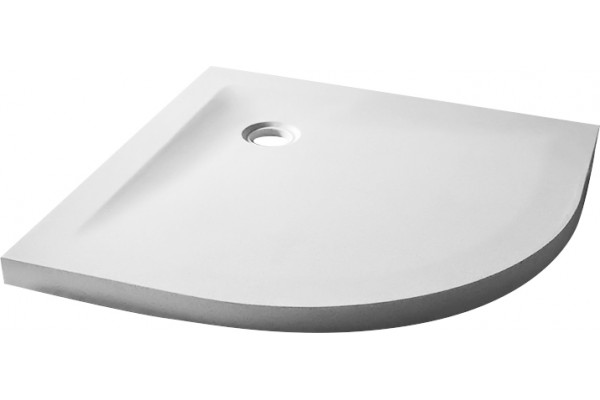 Поддон для душа GuteWetter Lux Comfort R-Mat 100x100x5 четверть круга, низкий