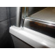 Душевой уголок GuteWetter Guwer GK-664R 90x90 см стекло бесцветное, профиль хром, четверть круга, двери раздвижные