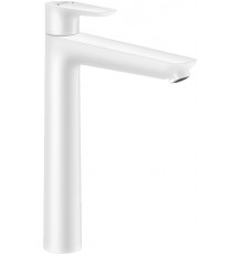 Смеситель для раковины Hansgrohe Talis E 240 71717700 без донного клапана матовый белый