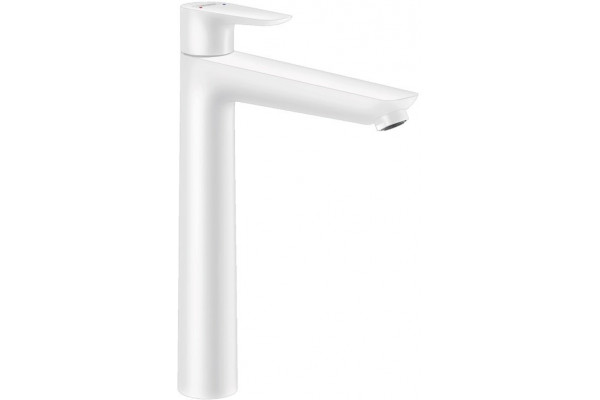 Смеситель для раковины Hansgrohe Talis E 240 71717700 без донного клапана матовый белый