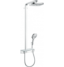 Душевая система Hansgrohe Raindance Select E Showerpipe 300 2jet EcoSmart 9 л/мин., ShowerTablet Select 300 27283000, хром