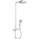 Душевая система Hansgrohe Raindance Select E Showerpipe 300 2jet EcoSmart 9 л/мин., ShowerTablet Select 300 27283000, хром