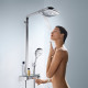 Душевая система Hansgrohe Raindance Select E Showerpipe 300 2jet EcoSmart 9 л/мин., ShowerTablet Select 300 27283000, хром