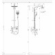 Душевая система Hansgrohe Raindance Select E Showerpipe 300 2jet EcoSmart 9 л/мин., ShowerTablet Select 300 27283000, хром