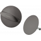 Внешняя часть набора для слива и перелива Hansgrohe 58185340, шлифованный черный хром