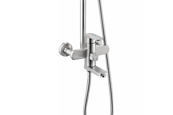 Душевая стойка Haiba HB24806, хром, шланг 150 см