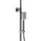 Душевая стойка Haiba HB24533-3, пепельный, цвет серый, шланг 150 см
