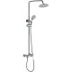 Душевая стойка Haiba HB24804, белый/хром, шланг 150 см