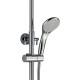 Душевая стойка Haiba HB24804, белый/хром, шланг 150 см