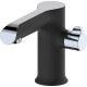Смеситель на борт ванны Haiba HB80805-7, черный/хром, однорычажный, длина излива 15.5 см