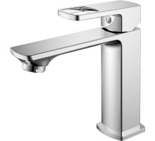 Смеситель для раковины Haiba HB10176, хром, однорычажный, высота излива 9.5 см