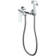 Гигиенический душ Haiba HB55176, со смесителем, хром в современном стиле