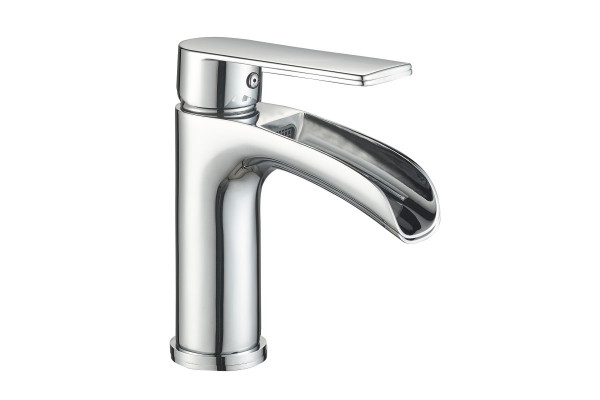 Смеситель для раковины Haiba HB13505, хром, однорычажный, высота излива 8.2 см